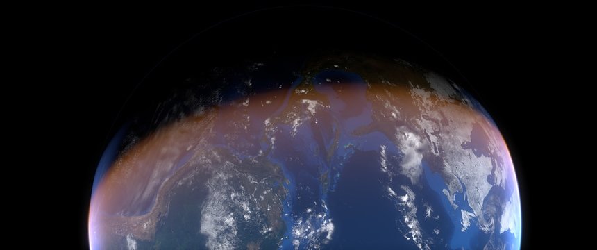 Erde Foto Umwelt von NASA ISS Space Shuttle
