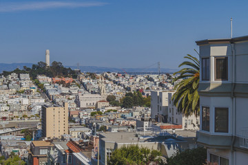 Fototapeta na wymiar View of San Francisco
