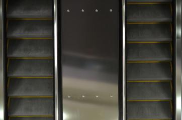 escalator seen from above