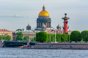 Fototapeta na wymiar Saint Isaac's Cathedral, St. Petersburg, Russia