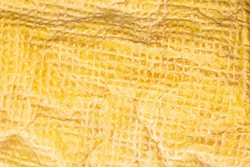 Textured Yellow Yellowing Brown Rough Paper Multicoloured Background