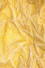 Textured Yellow Yellowing Brown Rough Paper Multicoloured Background