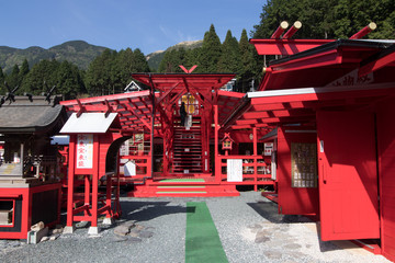 神社の風景