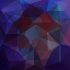 Abstract background consisting of purple, brown triangles. Geometric design for business presentations or web template banner flyer. Vector illustration