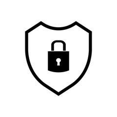 Abstract security vector icon illustration