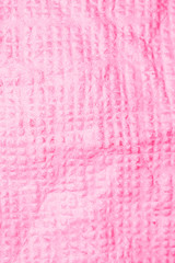 Textured Pink Red Crumpled Rough paper Multicoloured Background