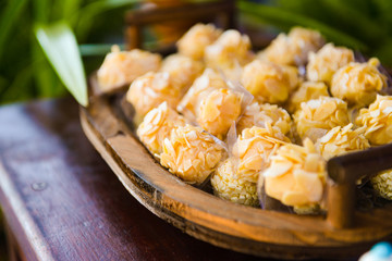 party candy, condensed milk candy balls, candy balls