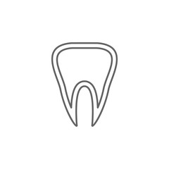 health, tooth, dental, oral, treatment. Element of health icon. Thin line icon for website design and development, app development. Premium icon