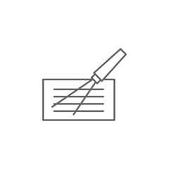 Scanner, technology icon. Element of future world icon. Thin line icon for website design and development, app development. Premium icon