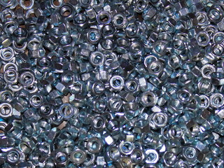 nuts and bolts technical background texture
