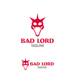 Evil Smile Logo, Smile design concept, bad lord logo concept, bad evil design, smile expression