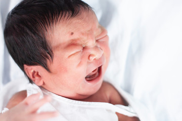 Newborn baby aged 3 days