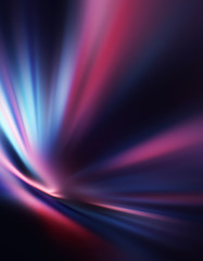 Abstract gradient background. Vivid color light. Colorful texture. Futuristic neon lights.