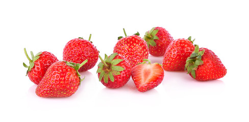 Fototapeta na wymiar Strawberry isolated on white background