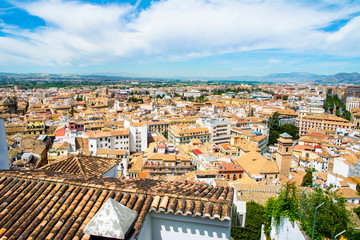 Naklejka premium スペイン・グラナダの眺望／View of Granada, Spain