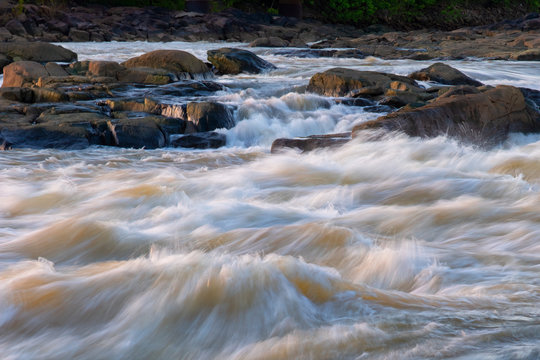 Rapids on the Chattahoochee River at Columbus, GA and Phenix, AL