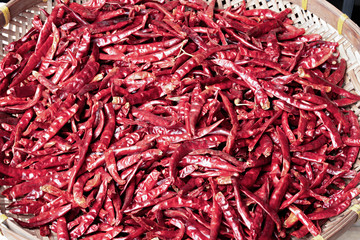 Fototapeta premium Dried chilli for an ingredient