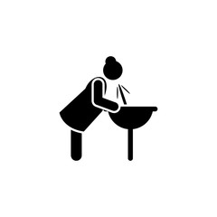 Spew, woman, pregnant icon. Element of maternity icon. Premium quality graphic design icon. Signs and symbols collection icon for websites, web design, mobile app