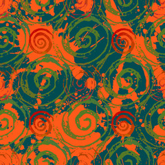 Seamless pattern with textured triangles