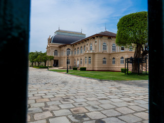 Grand palace and Wat phra keaw in Bangkok, Thailand, May 2019