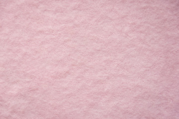 Close up of pink wool fluffy texture