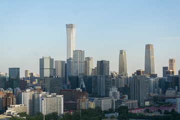 Fototapeta na wymiar Beijing Skyline 