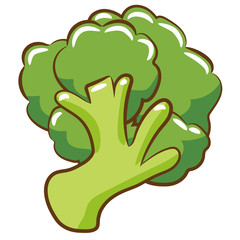 broccoli vector clipart