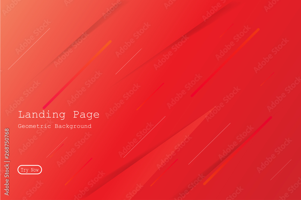 Canvas Prints colorful geometric background with gradient motion shapes composition. eps10