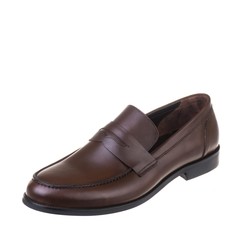 Men classic elegance shoes white isolated background
