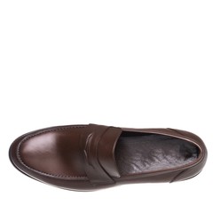 Men classic elegance shoes white isolated background