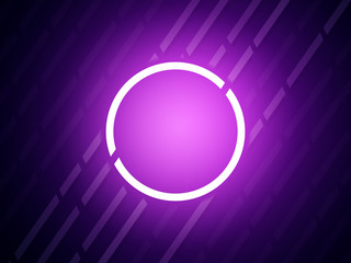 Abstract modern style purple circle and lines background with copy space for logo