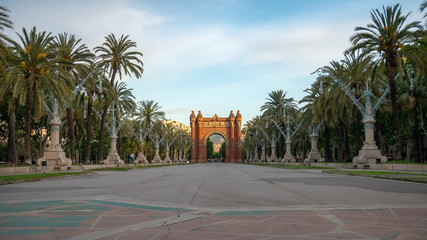 The Arc de Triomf is a triumphal arch in the city of Barcelona in Catalonia, Spain