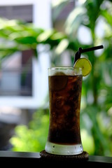 summer drinks cocktail on table
