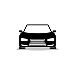Plakat Black Car logo sign icon
