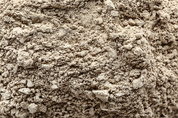 Texture of cosmetic clay, closeup