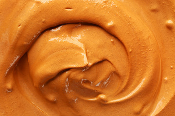 Texture of cosmetic clay, closeup