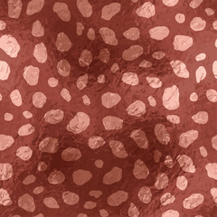 Spotted animal skin. Fashion seamless pattern for trandy textile prints, wallpaper, wrapping. Animal background effect.
