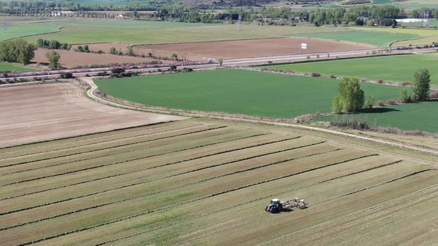 A tractor in the countryside2
