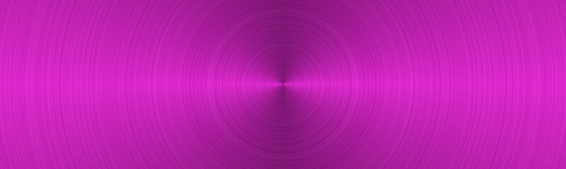 Circular brushed gray metal surface. Texture of metal. Abstract steel background. Copy space