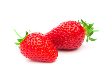 Strawberry isolated on white background. Clipping Path