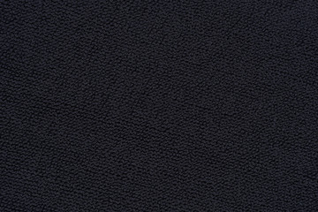 Fototapeta na wymiar Black cloth texture closeup. Abstract textile detailed background.