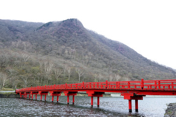 啄木鳥橋と赤城山2
