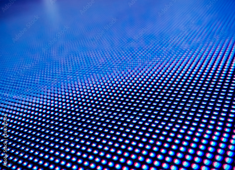 Aufkleber led light digital dot pattern abstract technology background