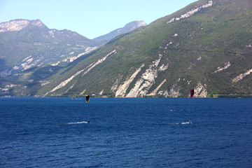 Garda Lake Ferry in May