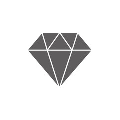 Diamond icon vector