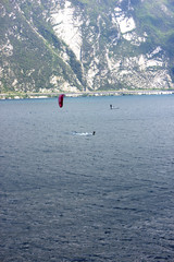 Garda Lake Ferry in May