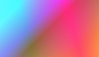 Gradient Colorful Background. For Abstract Modern Screen Design For Mobile App. Vector Illustration.