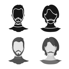 Isolated object of professional and photo symbol. Collection of professional and profile stock symbol for web.