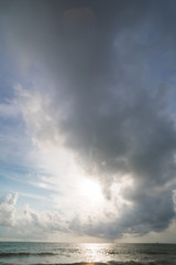 Obraz premium Sunset on the Thailand beach 