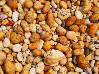 brown pebbles stone texture background